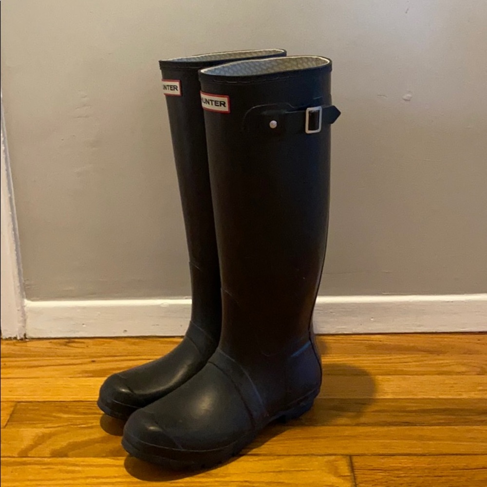 Hunter rain boots